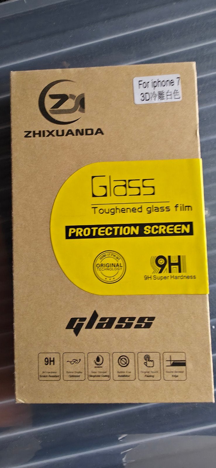 ZHIHUANDA iPhone 7 Screenprotector - Nieuw in doos, Ophalen, Krasbestendig, Overige merken, Nieuw