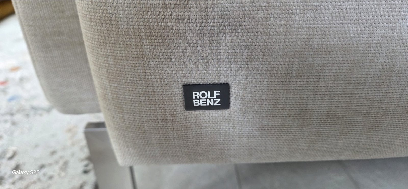 Rolf Benz 310 2,5 zits bank gratis op te halen, Ophalen, Gebruikt, Tweepersoons, 75 tot 100 cm