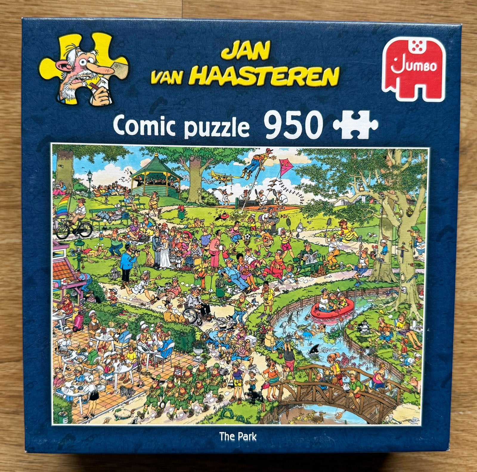 Jan van Haasteren - The Park - 950 st, Ophalen of Verzenden, 500 t/m 1500 stukjes, Zo goed als nieuw, Legpuzzel