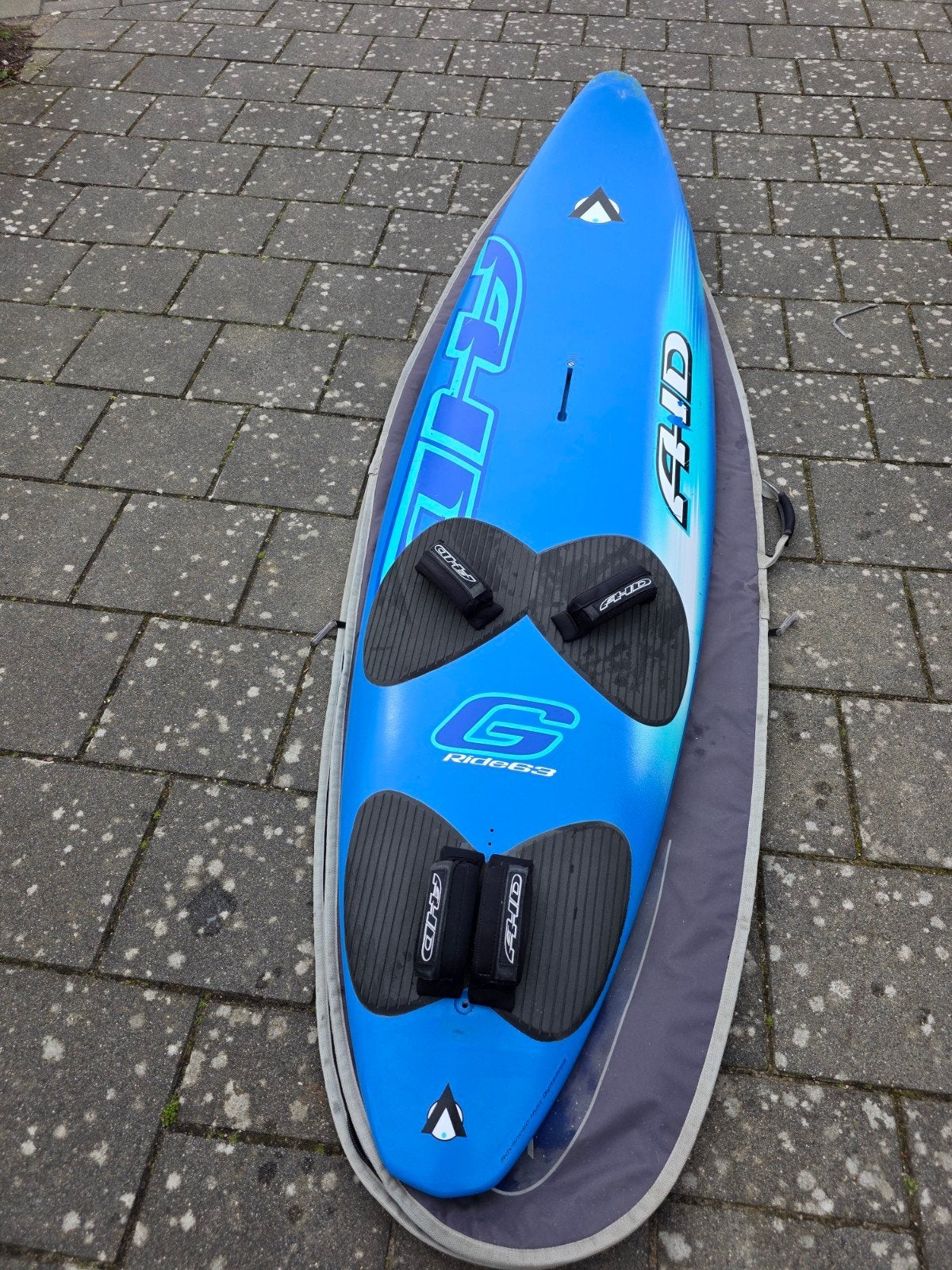 AHD Windsurfplank met draagtas - Ideaal voor beginners, Watersport en Boten, Windsurfen, Overige merken, Minder dan 250 cm, Ophalen of Verzenden