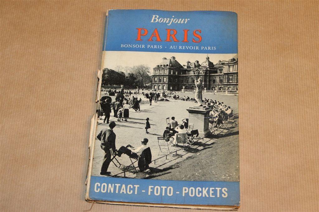Bonjour Paris — Oorthuys Contact Foto-Pocket [1952], Europa, Ophalen of Verzenden, Reisgids of -boek, Gelezen