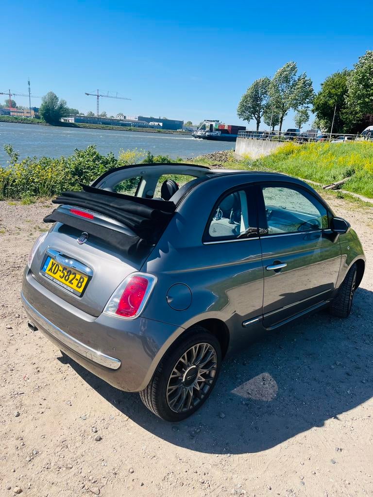 Fiat 500 0.9 Twinair 2011 Grijs turbo, Auto's, Fiat, 31 €/maand, 24 km/l, Handgeschakeld, Particulier