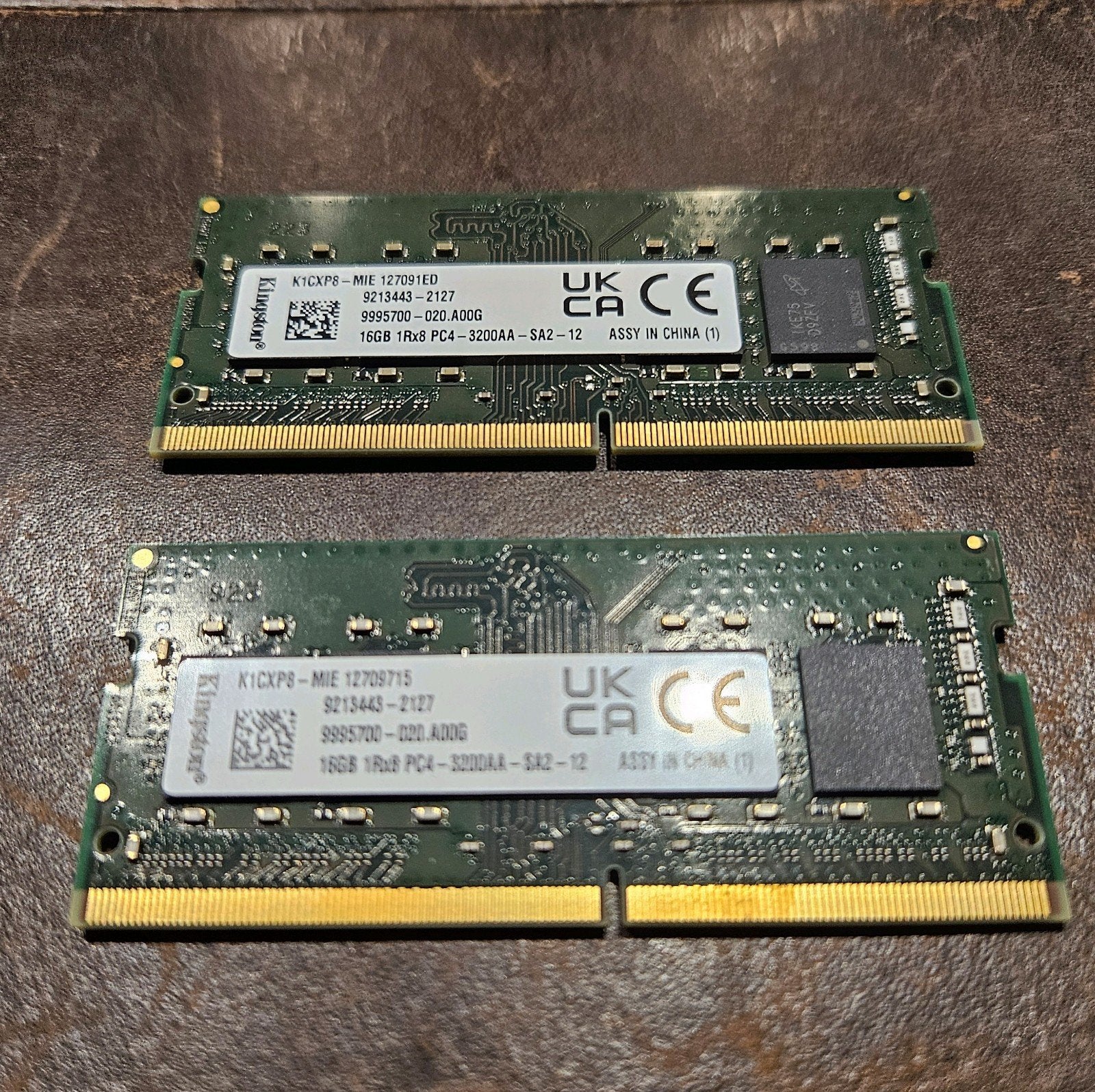 Kingston 32GB (2x16GB) DDR4 3200MHz SO-DIMM RAM, Computers en Software, RAM geheugen, Ophalen