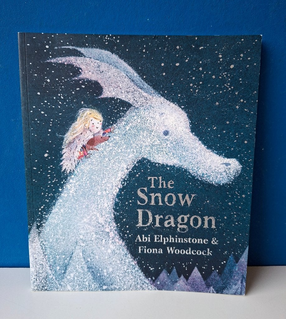 The Snow Dragon/Abi Elphinstone & Fiona Woodcock, Ophalen of Verzenden, Zo goed als nieuw, Fictie algemeen
