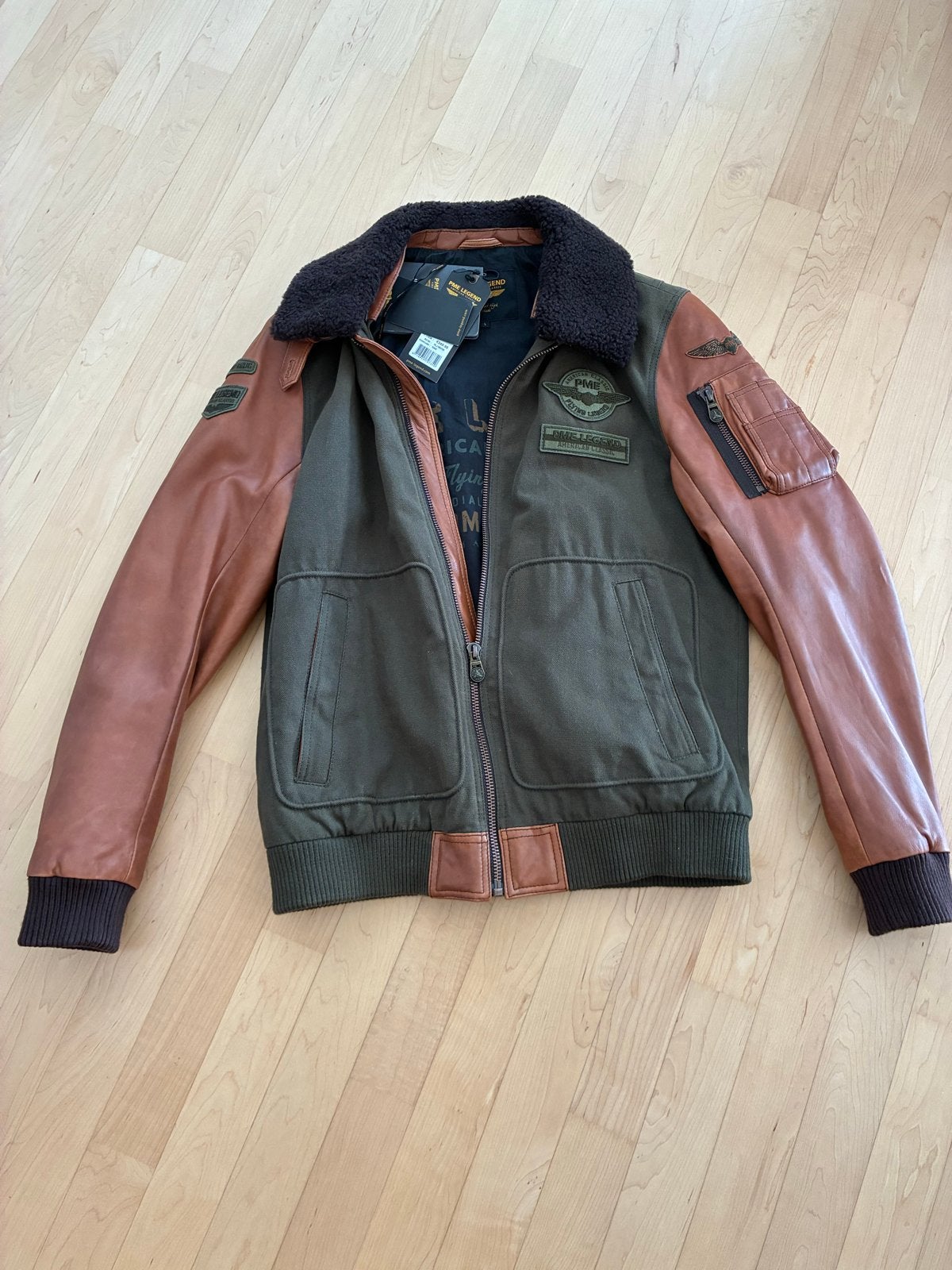 PME Legend Starlifter Leren Jas Maat 50 / L Nieuw, Verzenden, Nieuw, Maat 52/54 (L), Meerkleurig
