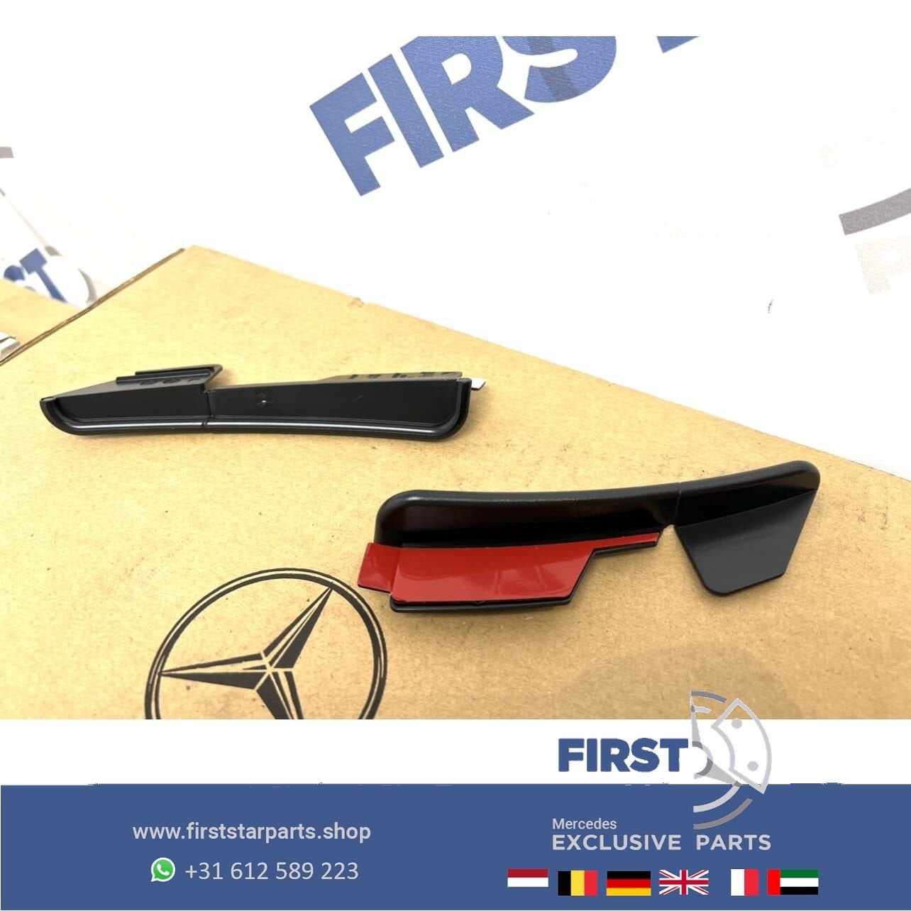 Mercedes AMG ACHTERSCHERM SPATBORD WATER BLOCKERS SET A35 A4