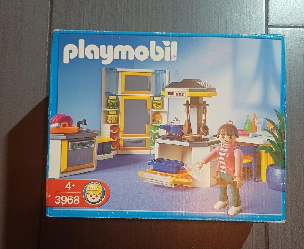 Playmobil Keuken 3968, Ophalen of Verzenden, Zo goed als nieuw, Complete set