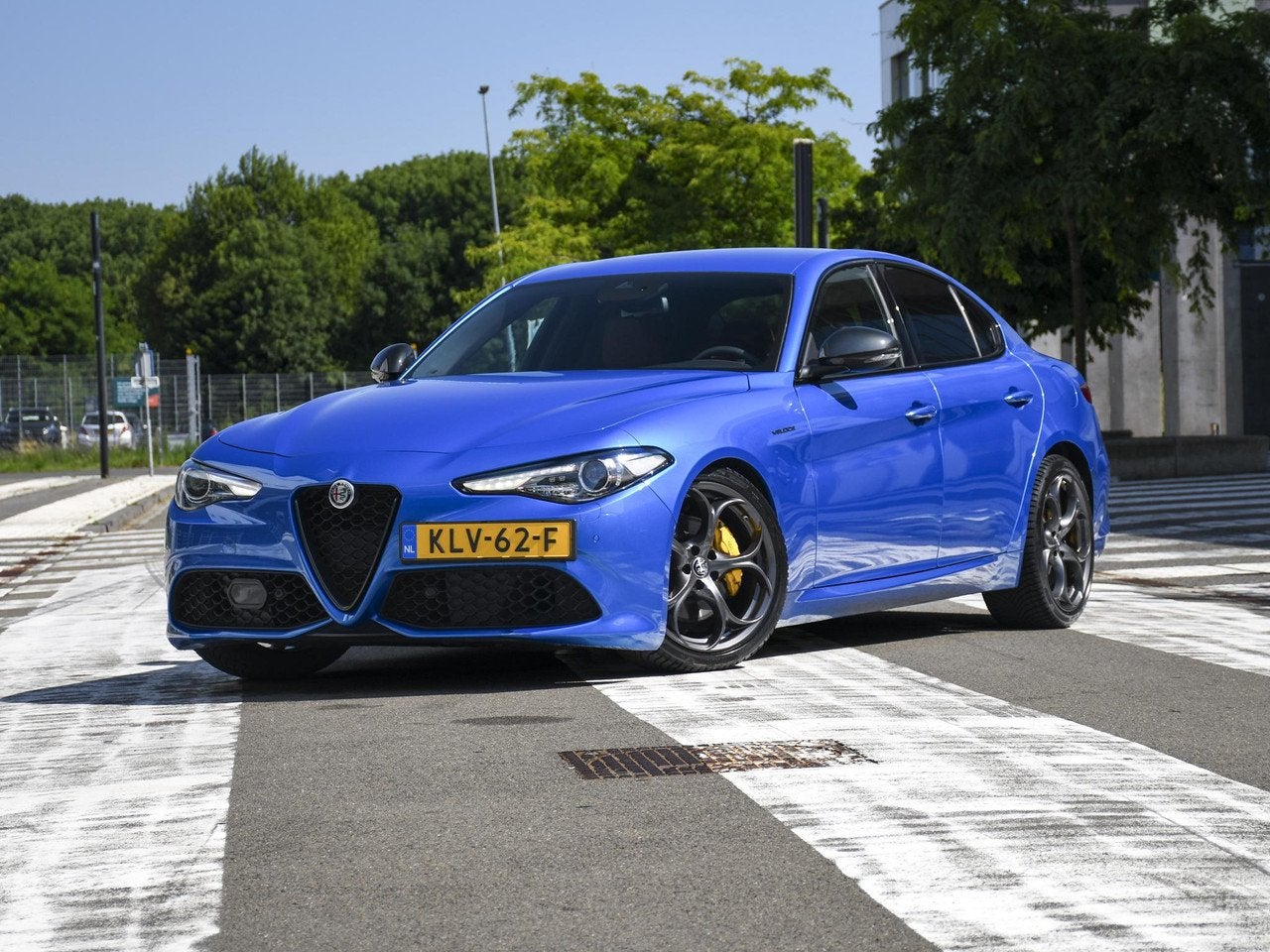 Alfa Romeo Giulia Veloce 2.0T 280pk AWD Automaat MOOISTE VAN, Auto's, Alfa Romeo, 4 cilinders, Bedrijf, Sedan, Start-stop-systeem