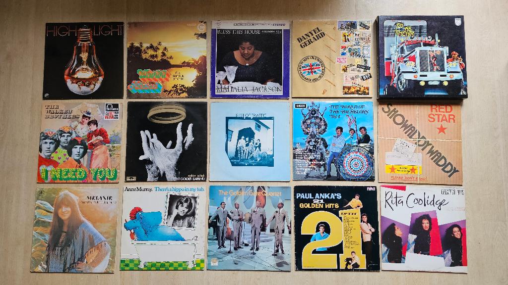 Partij LP's van verschillende artiesten (1), Cd's en Dvd's, Vinyl | Pop, Ophalen, Gebruikt, Originele persing, 1970 - 1979