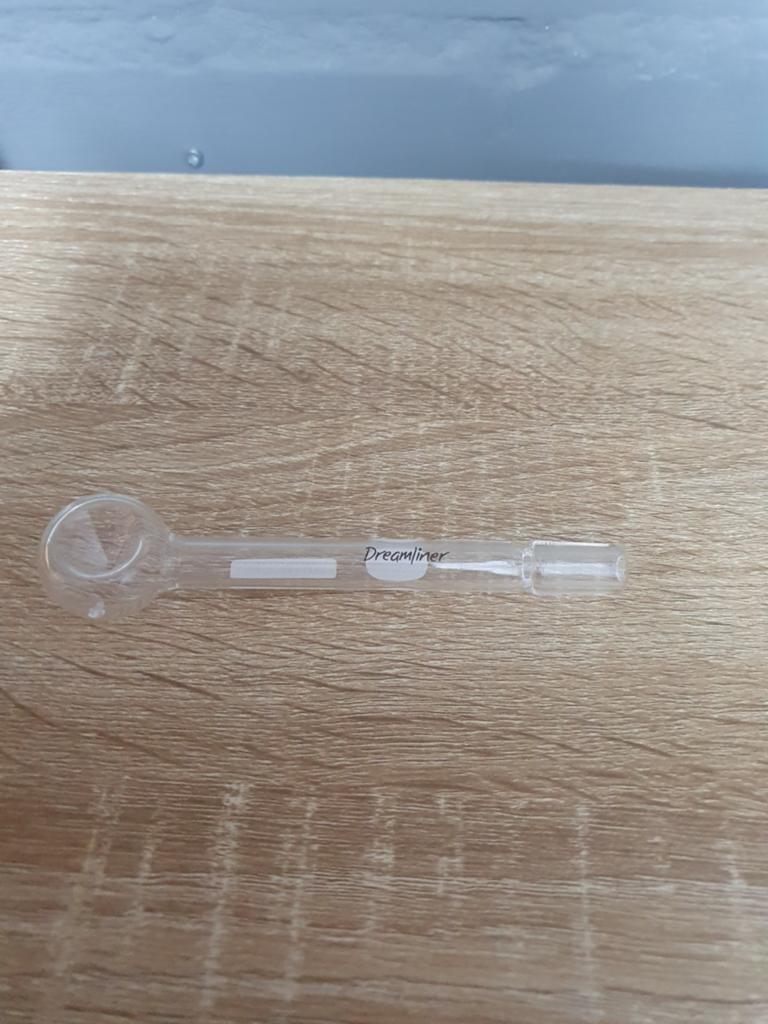 Nieuw glazen pijpje, Verzamelen, Ophalen of Verzenden, Nieuw, (Water)pijp