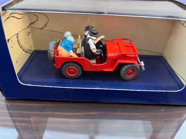 Kuifje auto. Nr. 7 met certificaat Bieden vanaf 20€, Ophalen of Verzenden, Kuifje, Zo goed als nieuw, Beeldje of Figuurtje