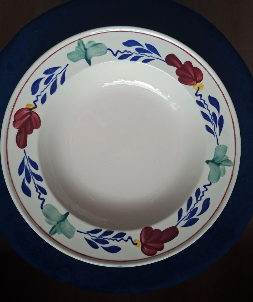 Boerenbont Borden, Antiek en Kunst, Antiek | Servies los, Ophalen of Verzenden