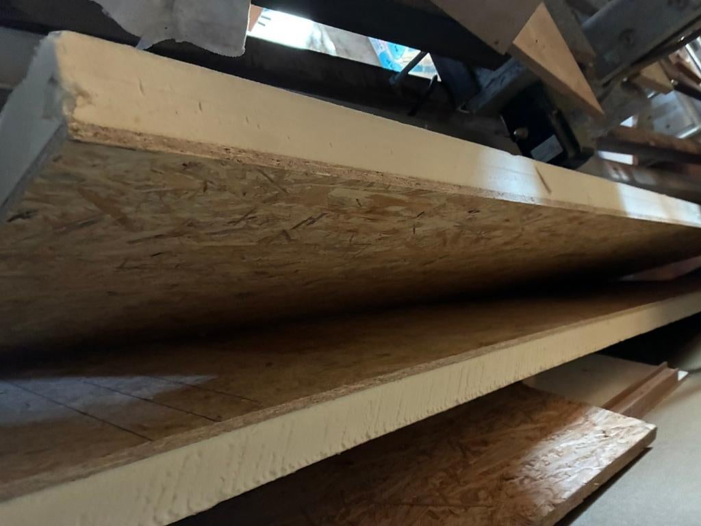 pir osb plaat, Ophalen, 4 tot 8 cm, Zo goed als nieuw, Hardschuim (Pir)