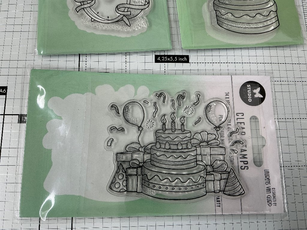Studio Light Clear stamp verjaardag en feestje, Ophalen of Verzenden, Nieuw, Overige thema's, Overige typen