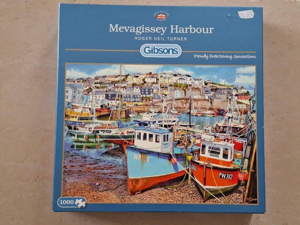 Gibsons puzzel 1000 stukjes, Hobby en Vrije tijd, Denksport en Puzzels, Ophalen of Verzenden, 500 t/m 1500 stukjes, Zo goed als nieuw