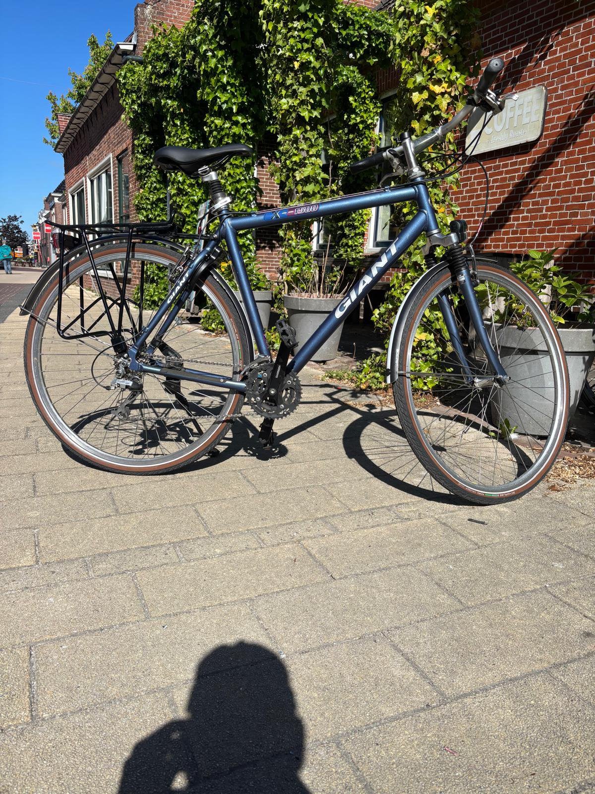 Mooie Giant citybike, Fietsen en Brommers, Ophalen, 28 inch, Velgrem, Giant