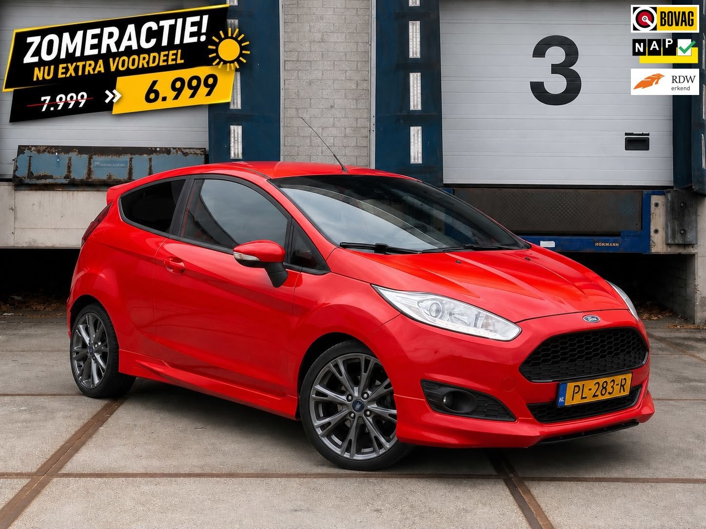 Ford Fiesta 1.0 EcoBoost ST Line (125PK+Dealer ONDERHOUD+NET, Voorwielaandrijving, 125 pk, Euro 6, 23 km/l