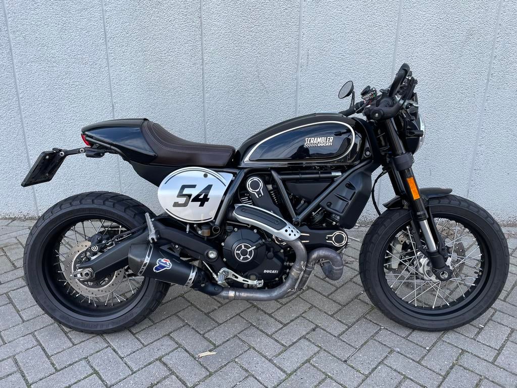 Ducati Scrambler Cafe Racer, Motoren, Motoren | Ducati, Bedrijf, Naked bike, 2 cilinders, Motorrijbewijs A, Ophalen