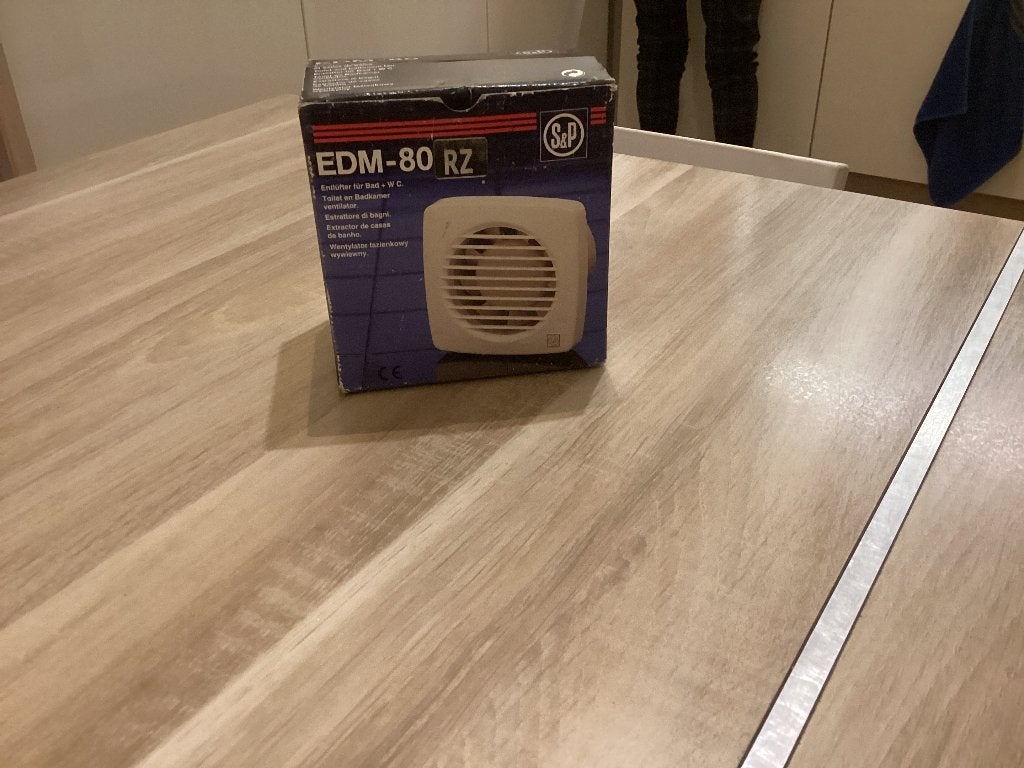 Badkamer/wc ventilator, Overige materialen, Gebruikt, Overige typen, Minder dan 20 cm