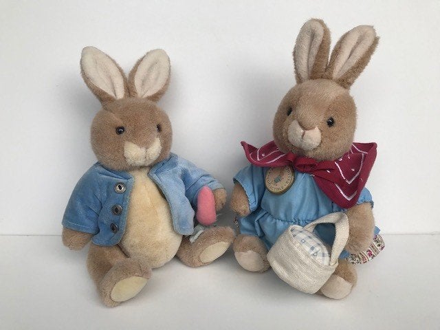 Vintage Eden knuffels - Peter Rabbit (Beatrix Potter), Ophalen of Verzenden, Overige typen