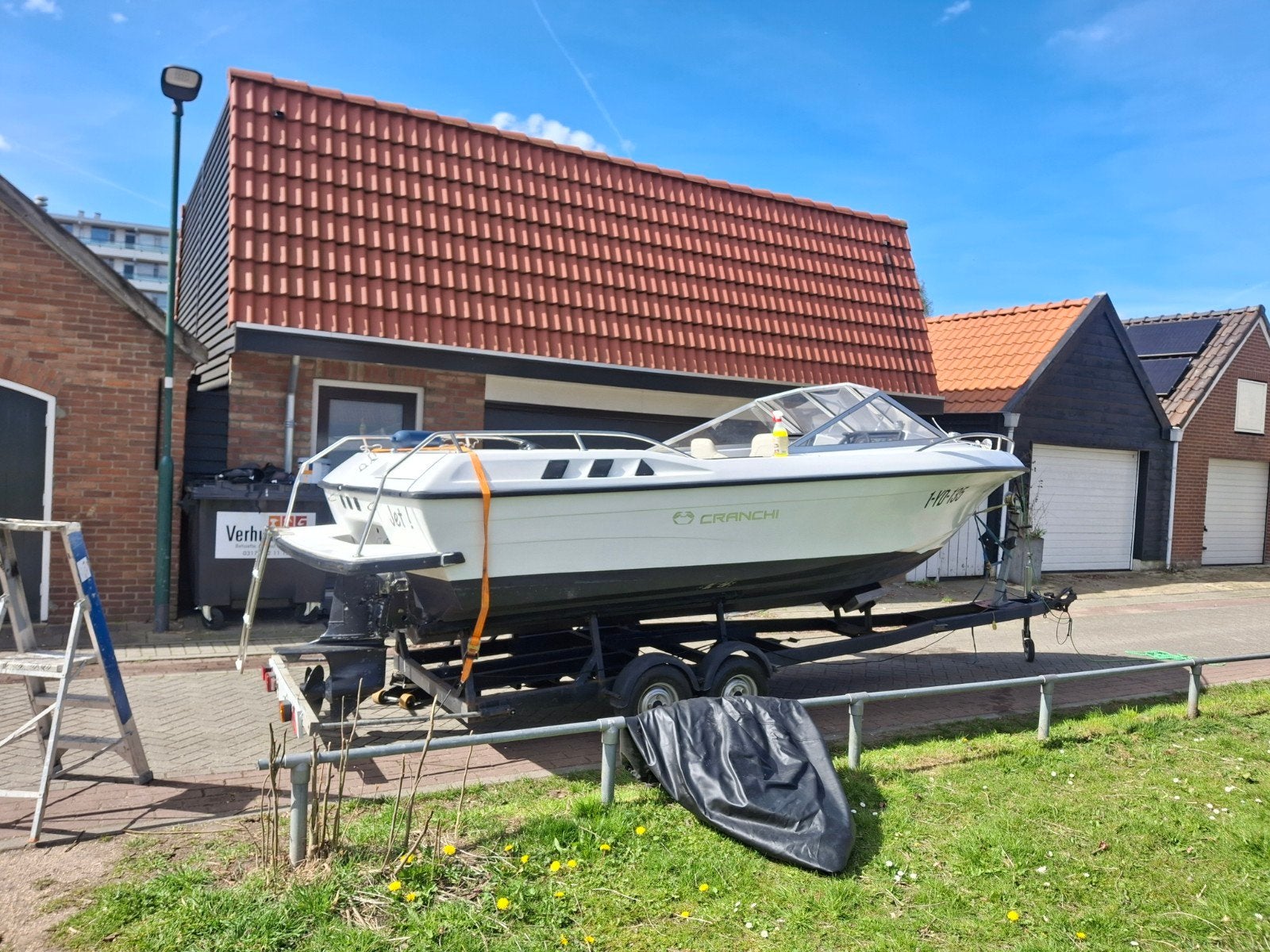 Crancia Jeans.... Gereviseerde motor Volvo Penta 135 pk, Ophalen of Verzenden, Trailer