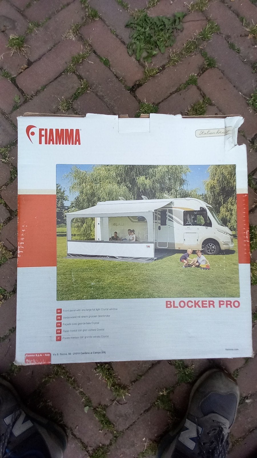 Fiamma Blocker Pro voorwand 250, Ophalen, Zo goed als nieuw