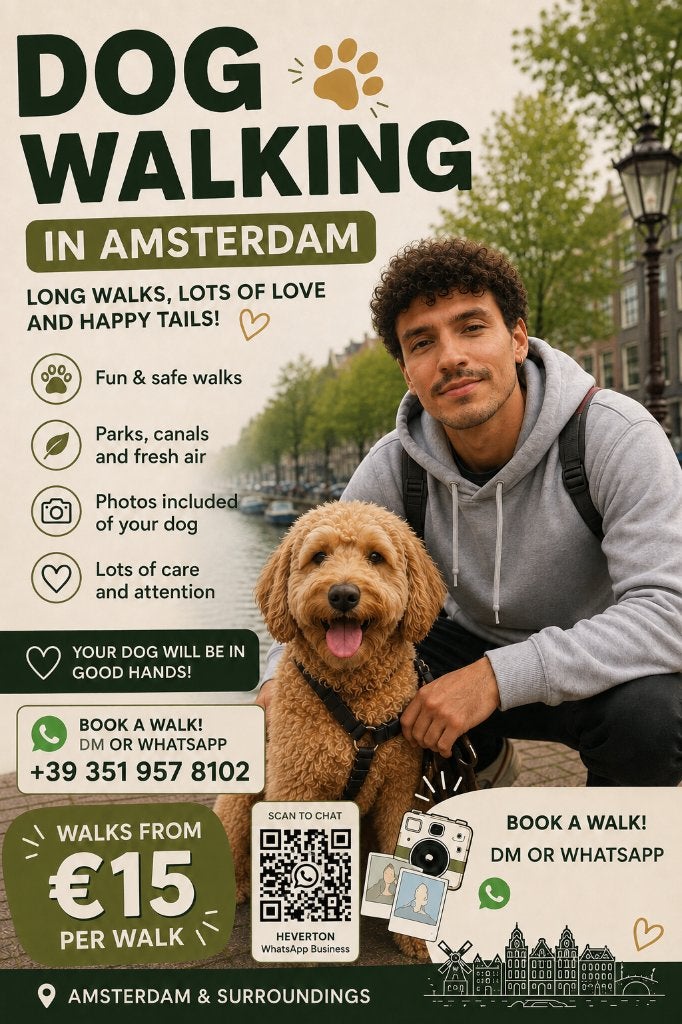 walking dogs, Ophalen of Verzenden