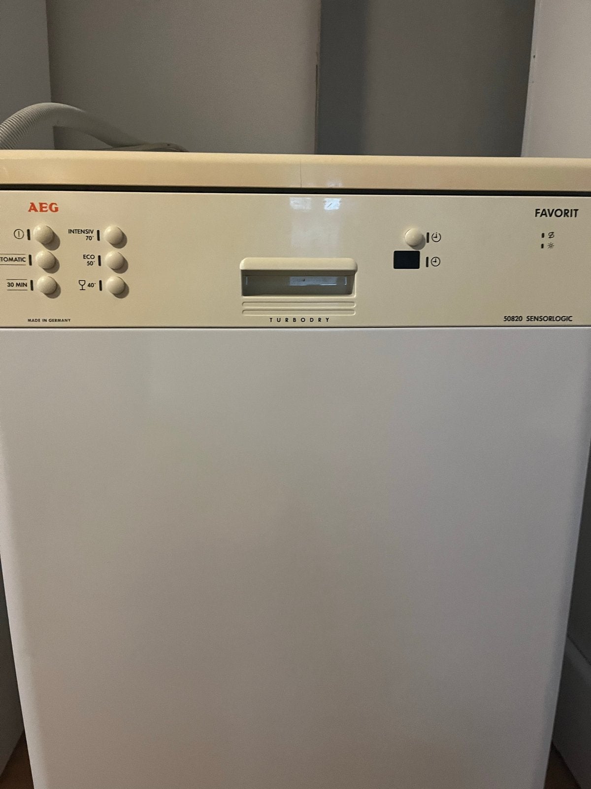 AEG Favorit 50820 Sensorlogic Vaatwasser, Ophalen, Gebruikt, 60 cm of meer, Eco programma