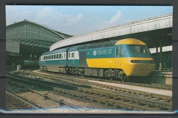 Locomotief Lok No. 253 015 Foto-Ansichtkaart Trein t-27 jdu, Ophalen of Verzenden, Zo goed als nieuw, Trein, Kaart of Prent