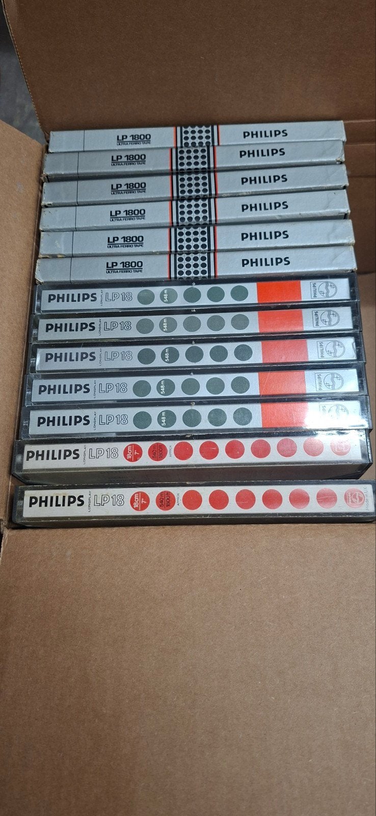 16 x 18 cm spoelen Philips, Audio, Tv en Foto, Bandrecorders, Ophalen of Verzenden, Onderdeel, Met banden
