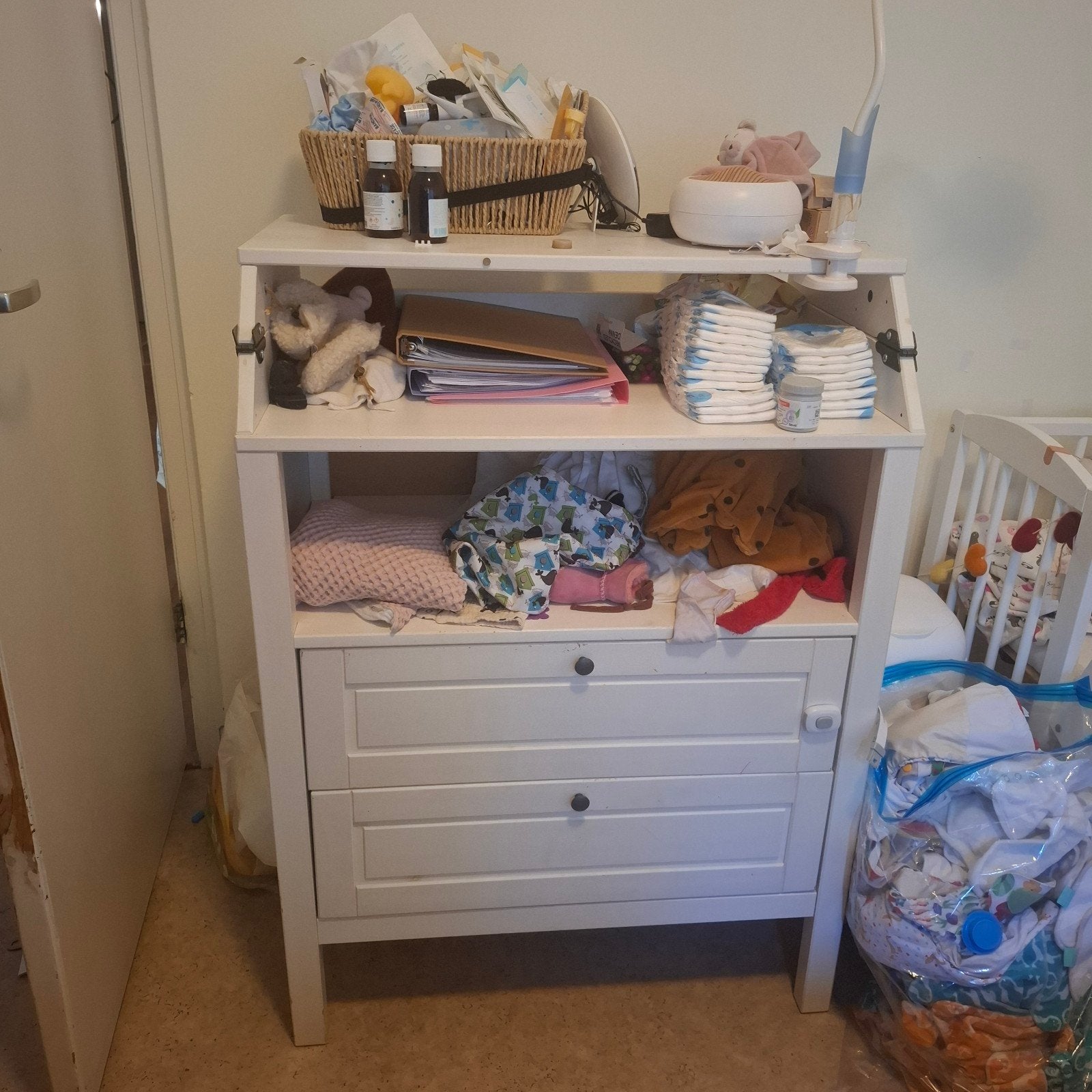 baby commode met verschoontafel ikea, Ophalen, 50 tot 70 cm, 105 cm of meer