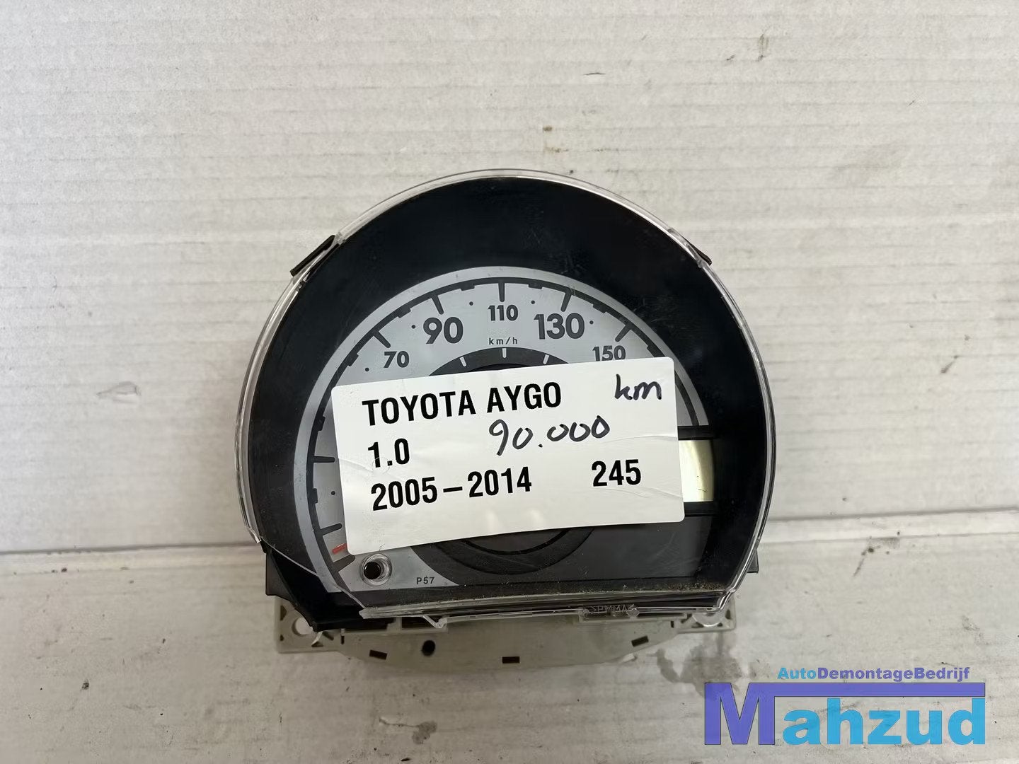 TOYOTA AYGO kilometer teller 90.000 km 2005-2014, Auto-onderdelen, Dashboard en Schakelaars, Info@toyota.co.jp, Gebruikt, Toyota Motor Corporation