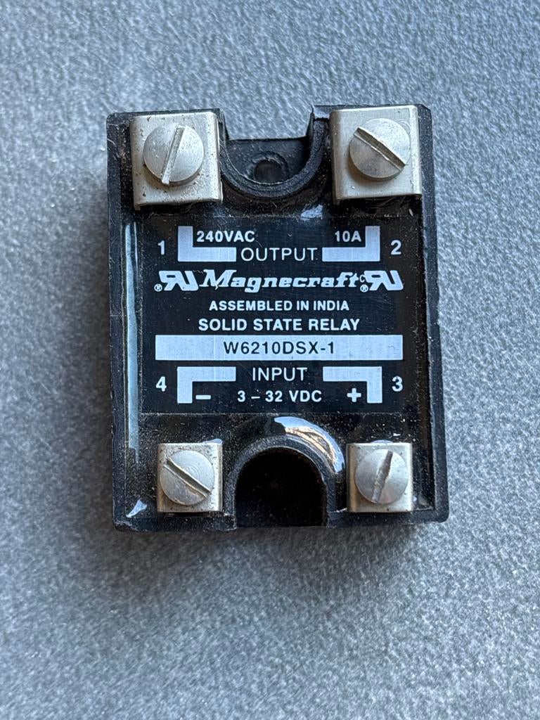 Magnecraft Solid State Relais W6210DSX-1, Ophalen of Verzenden, Gebruikt