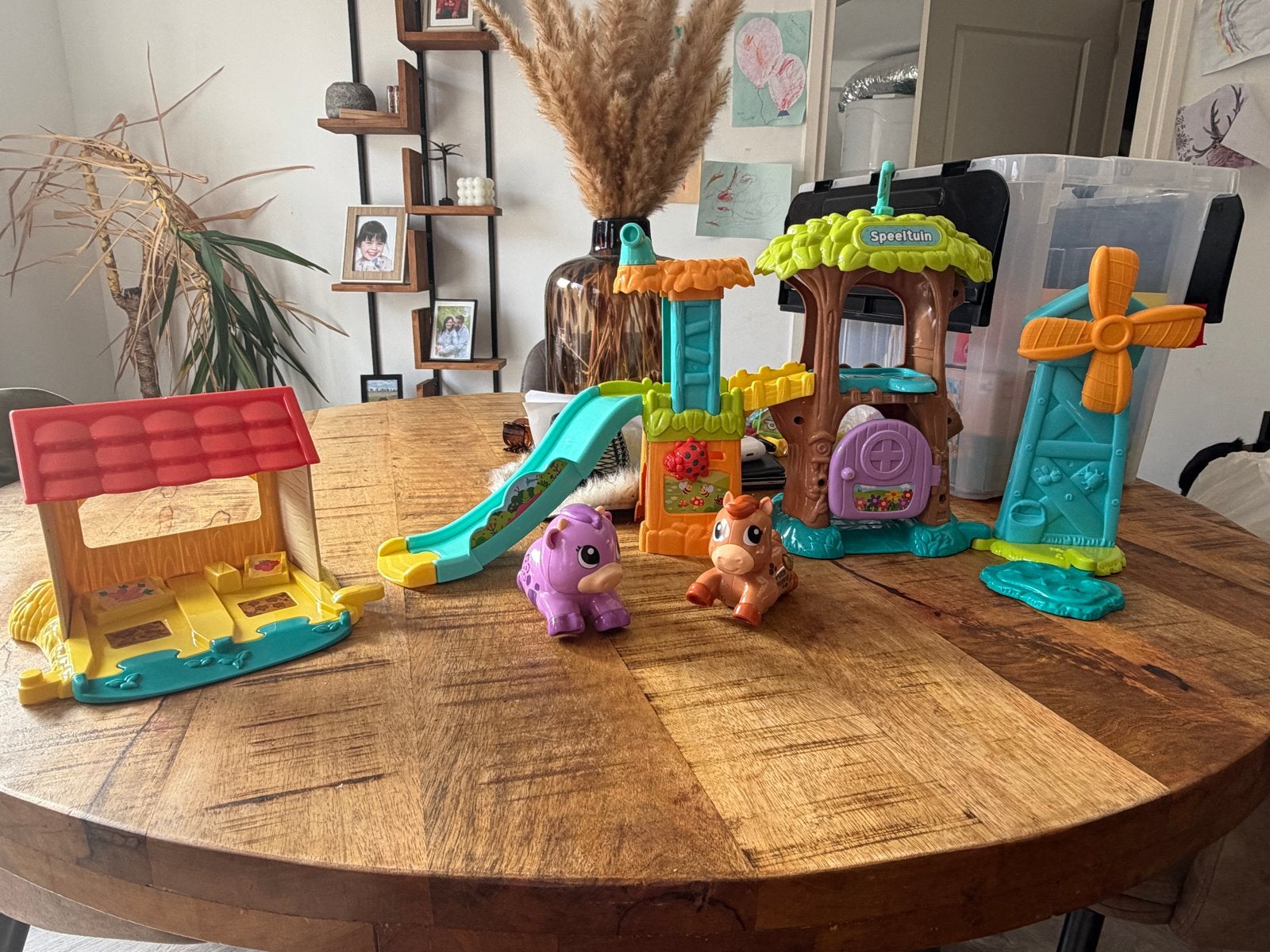 VTech Roll & Doll Speeltuin met Dieren, Ophalen of Verzenden, Zo goed als nieuw, Overige typen, Met licht