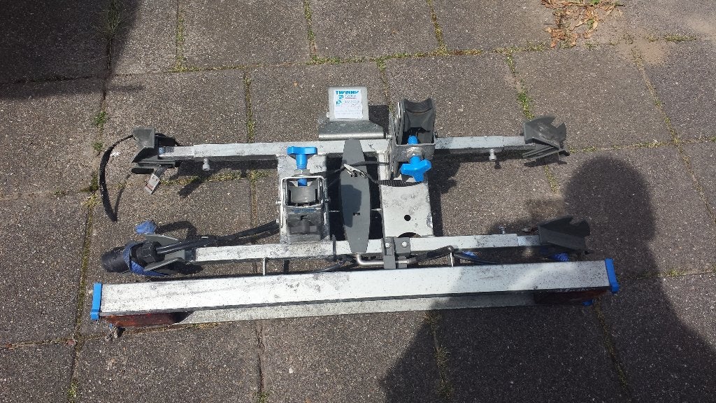 fietsendrager, Ophalen, 2 fietsen, Gebruikt, Trekhaakdrager