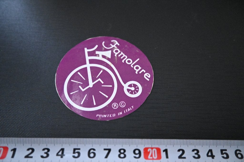 sticker Famolare  Fiets, Ophalen of Verzenden, Zo goed als nieuw