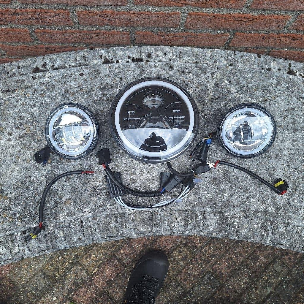 Lampen set harley davidson, Ophalen of Verzenden, Gebruikt