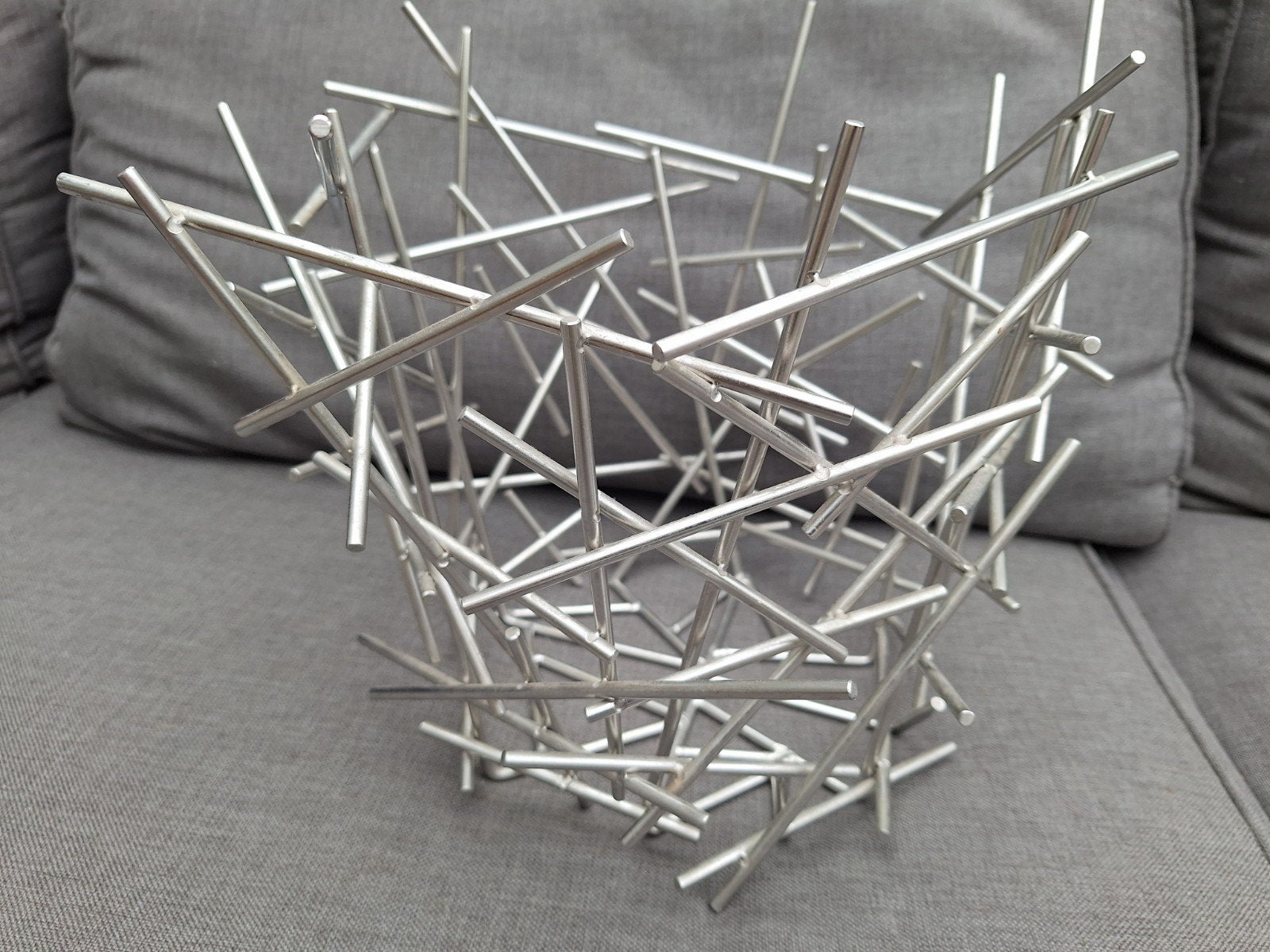 Alessi Blow Up Fruitschaal - Fratelli Campana , design, Ophalen of Verzenden, Zo goed als nieuw, Rond, Overige materialen
