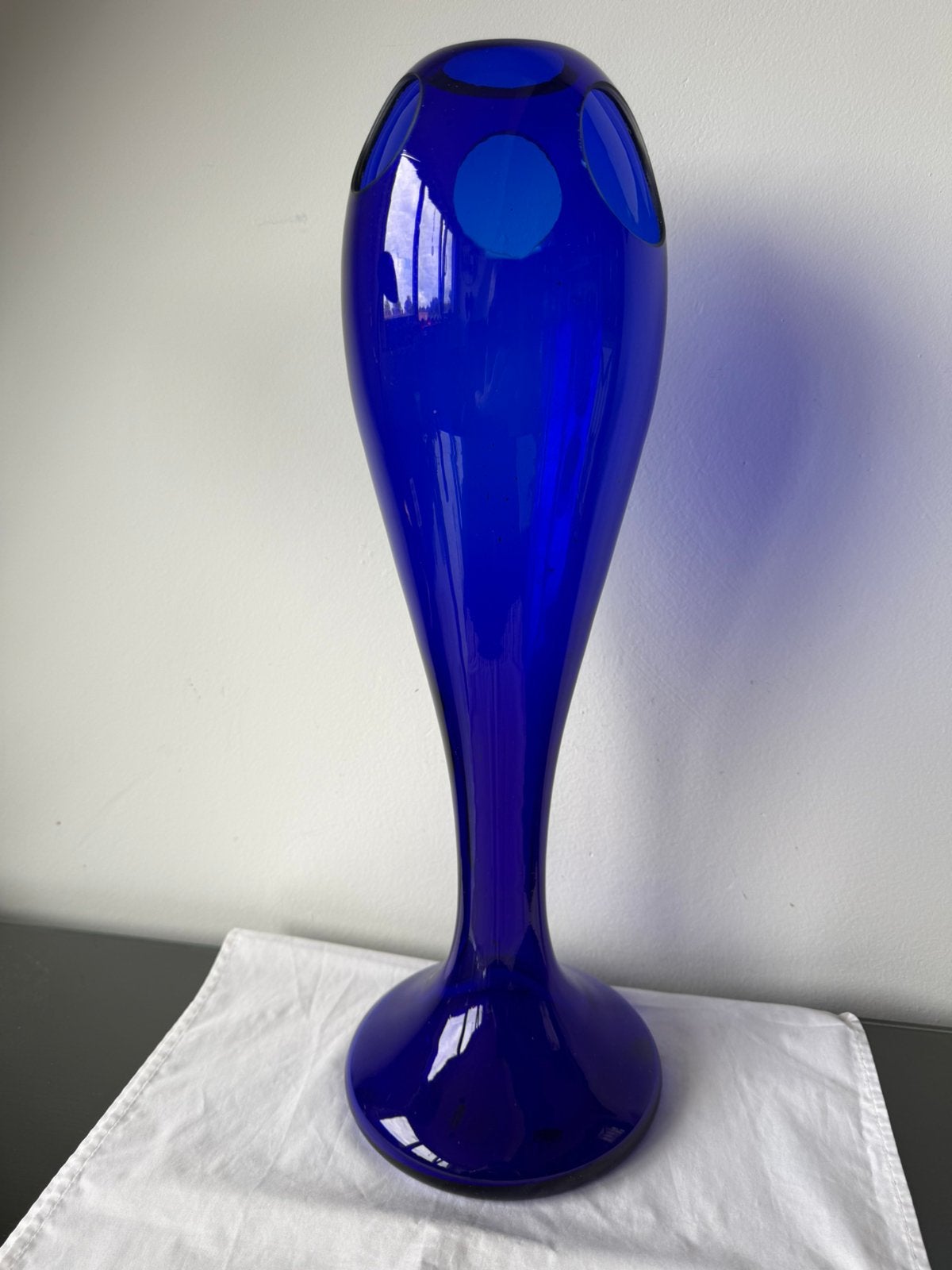 Ritzenhoff vaas blauw De Bello van Massimo Losa Ghini, Ophalen of Verzenden