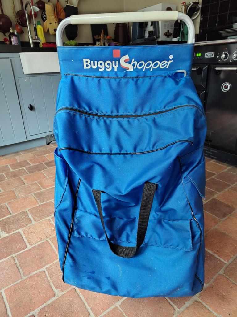 big shopper trolley/ wagentje / karretje, Ophalen, 30 cm of meer