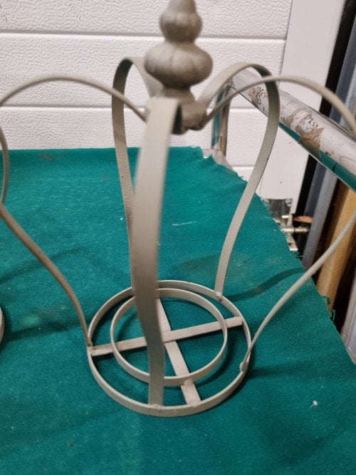 kroon metaal brocant 2 stuks, Huis en Inrichting, Woonaccessoires | Overige, Ophalen of Verzenden, 'T Olde Gre-j, Info@toldegrej.nl
