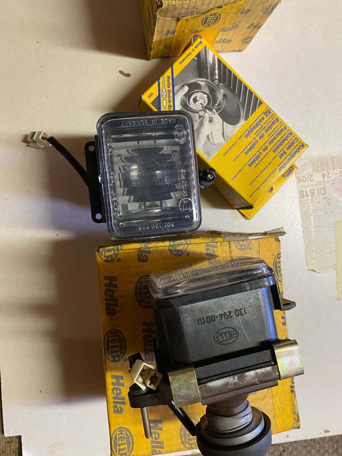 Mistlampen set nieuw jaren 80 Hella, Ophalen of Verzenden, Nieuw