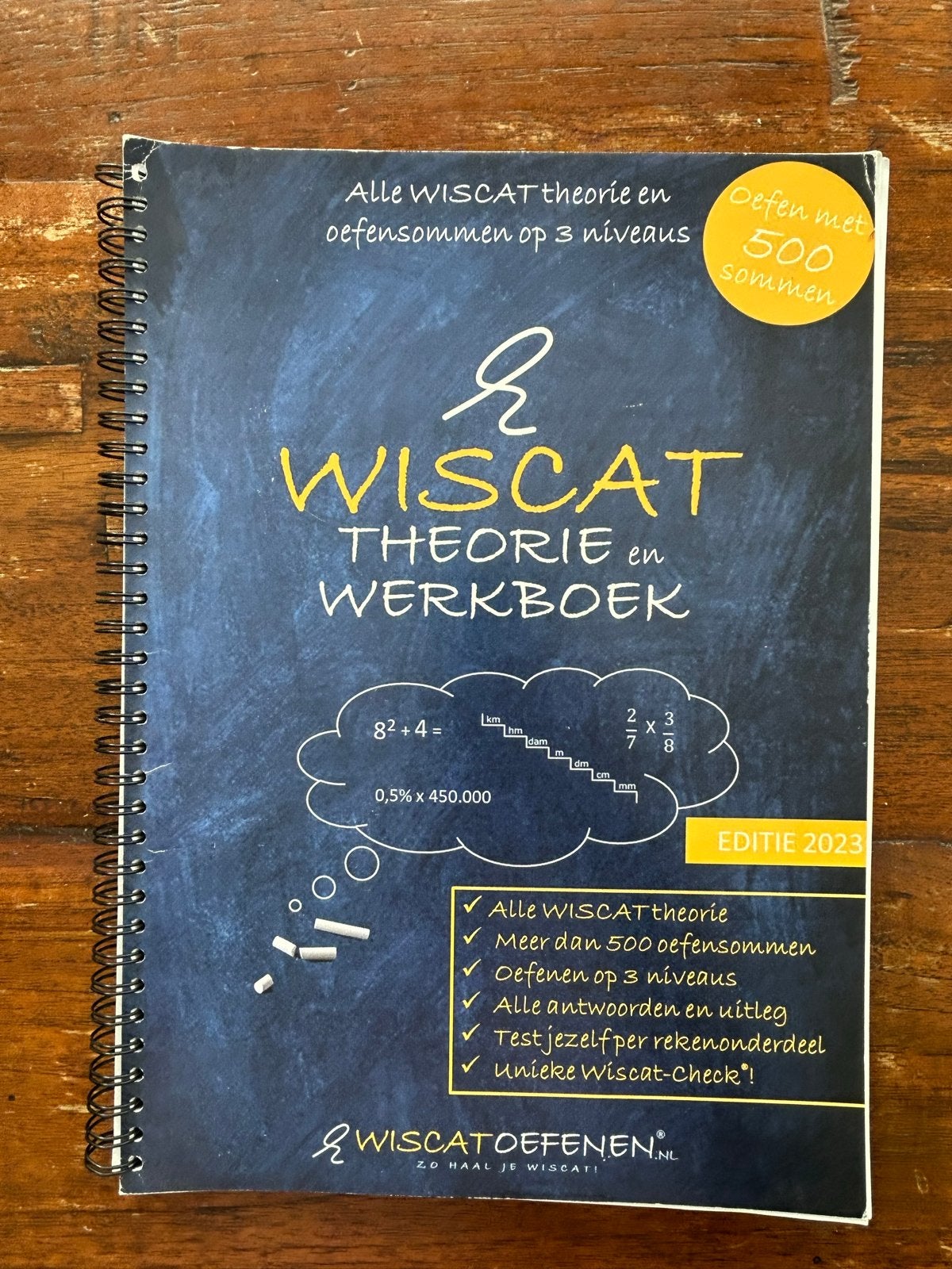 WISCAT Theorie en Werkboek 2023, Boeken, Ophalen of Verzenden, Beta, Gelezen, Overige niveaus