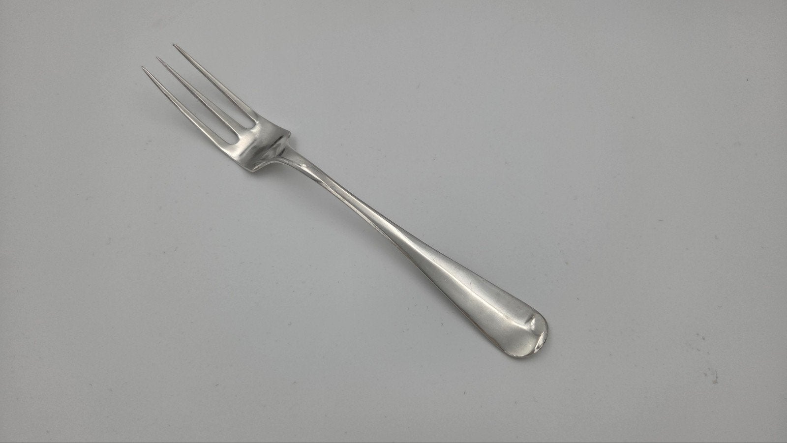Zilveren dessert vork uit 1907, Antiek en Kunst, Verzenden