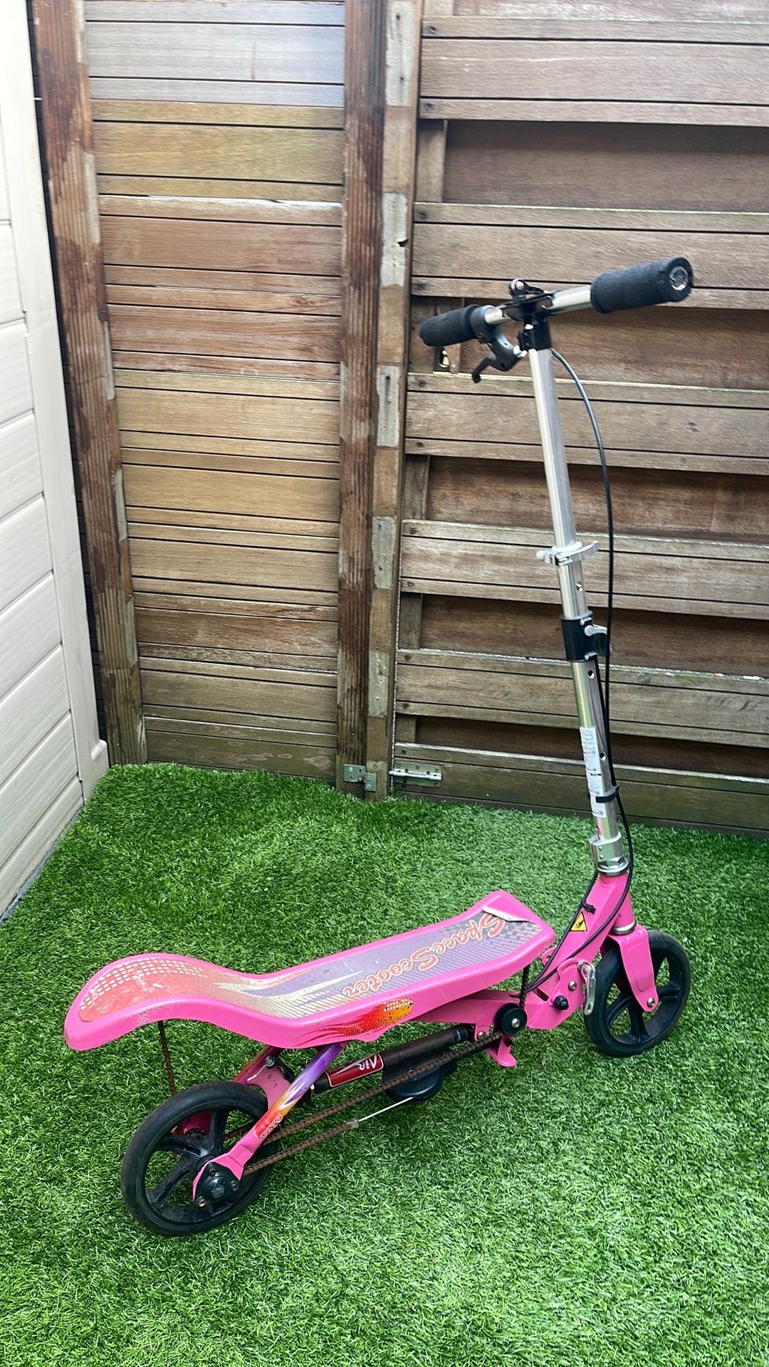 Space scooter, Fietsen en Brommers, Steps, Ophalen, Gebruikt