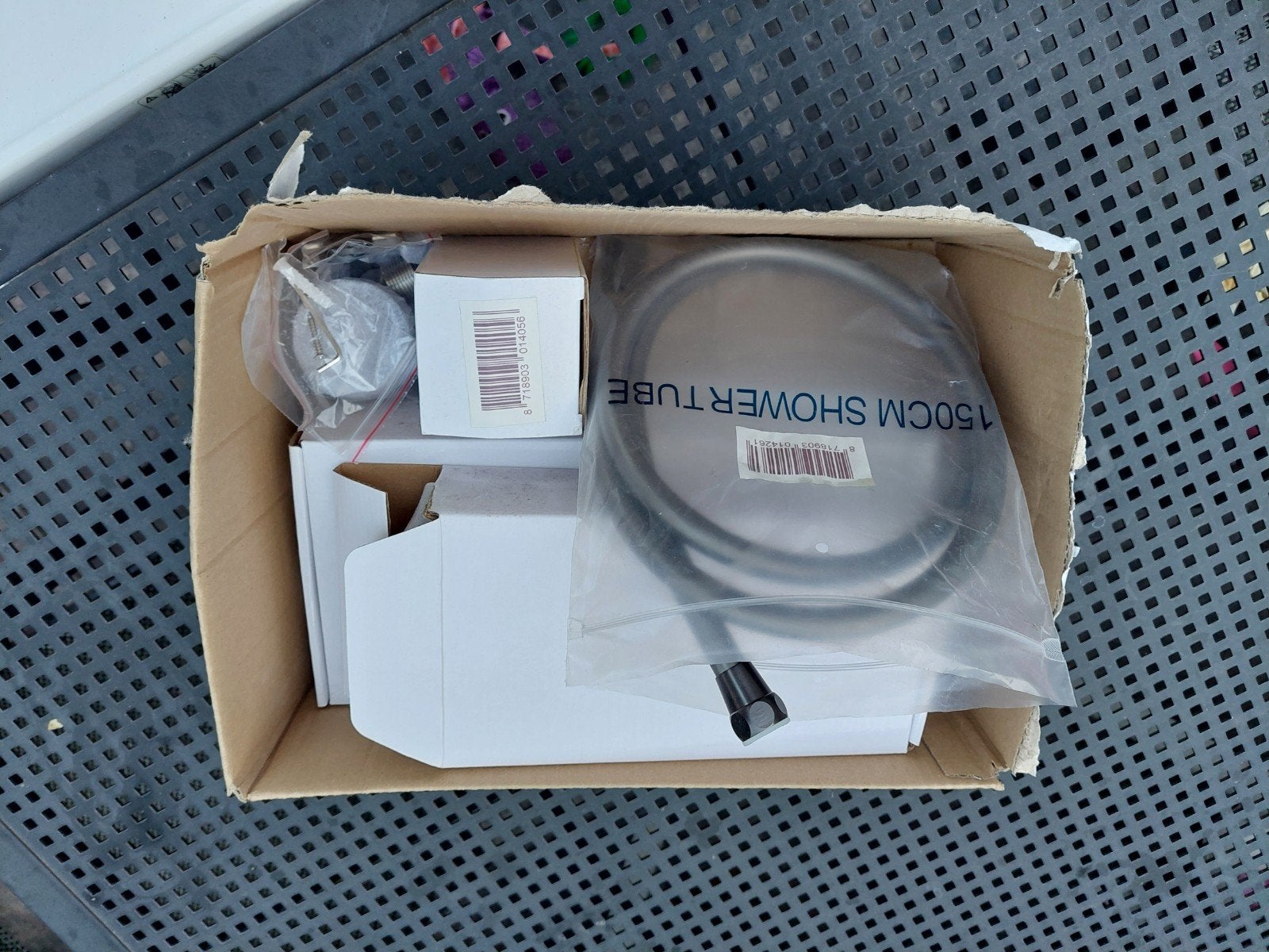 Nieuwe Gun Metal thermostatische bad-/douchekraan set, Ophalen, Nieuw