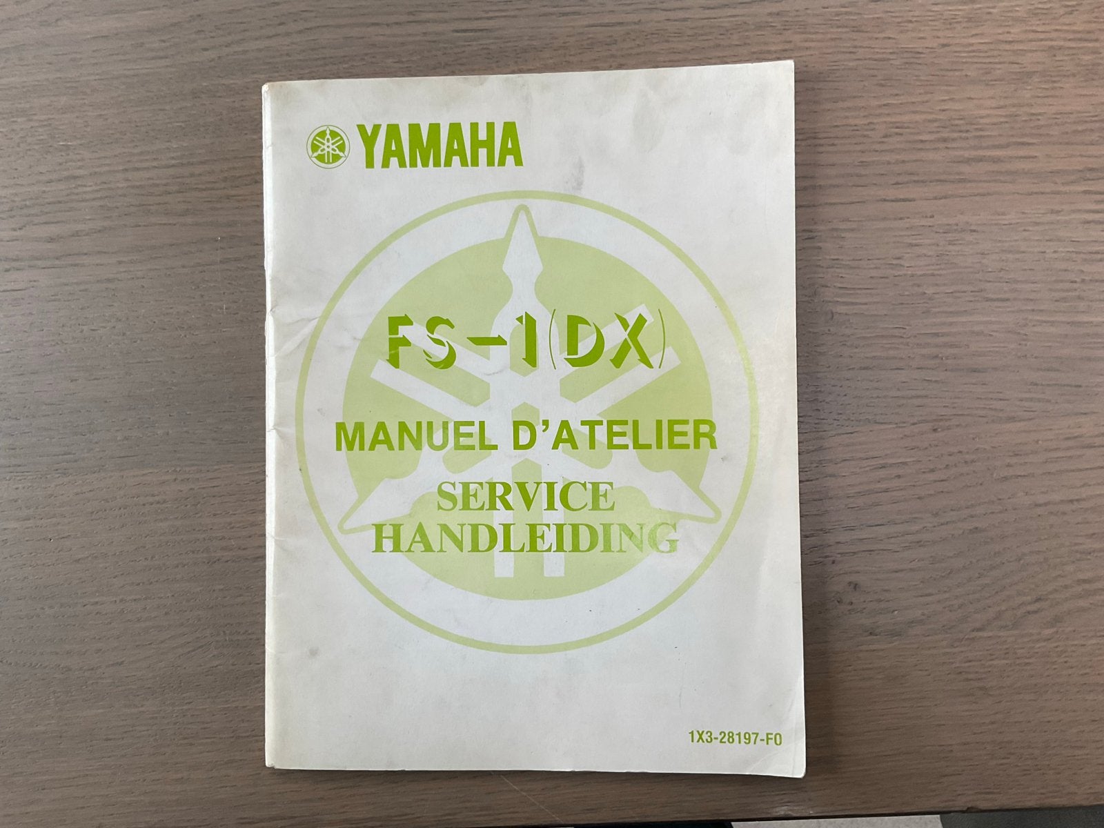 Yamaha FS-1(DX) Service Handleiding - Zeer Goede Staat, Ophalen of Verzenden, Zo goed als nieuw, Overige typen