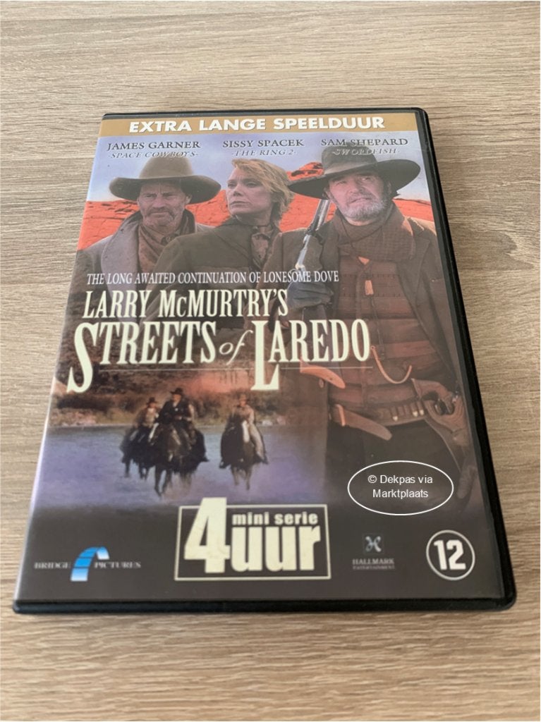 Dvd Streets of Laredo - Mini Serie, Vanaf 12 jaar, Ophalen of Verzenden, Gebruikt, Actie en Avontuur