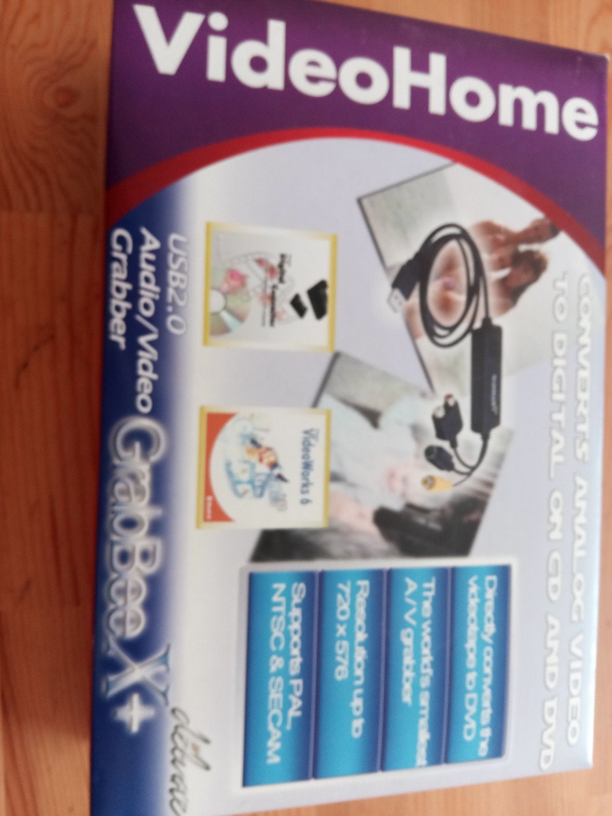VideoHome GrabBee X+ USB2.0 Audio/Video Grabber, Ophalen of Verzenden, Gebruikt