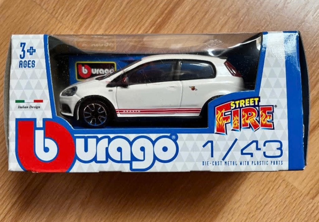 Punto Abarth modelauto nieuw 1:43, Ophalen of Verzenden, Nieuw, Auto, Overige merken